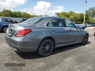 2021 Mercedes-Benz C 300 with VIN W1KWF8DB1MR623993, listed as a Copart auction lot 56164565 with 43,011 mi miles and Salvage title. Bid and sale history available at DreamBid. Image 3.