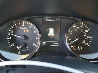 2017 Nissan Rogue S with VIN KNMAT2MV0HP525012, listed as a Copart auction lot 50725845 with 108,927 mi miles and Salvage Title. Bid and sale history available at carsss.com. Image 9.