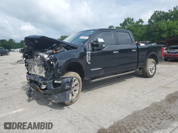 2021 Ford F-250 XL z VIN 1FT8W2BT0MED82561, wystawiony jako Copart lot #54573605 z przebiegiem 101 670 mil mil oraz Szkoda całkowita • Salvage title. Historia ofert i sprzedaży dostępna na DreamBid. Obrazek 1.