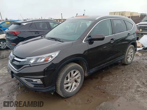 2015 Honda CR-V EX-L with VIN 2HKRM4H77FH674968, listed as a Copart auction lot 51189565 with 68,008 mi miles and Salvage Title. Bid and sale history available at carsss.com. Image 1.