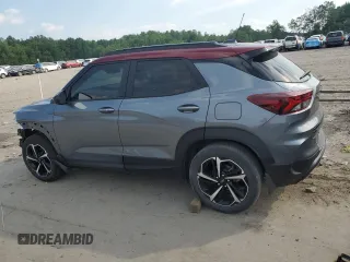 2022 Chevrolet TrailBlazer RS with VIN KL79MUSL1NB102183, listed as a Copart auction lot 59531454 with 35,643 mi miles and Salvage Title. Bid and sale history available at DreamBid. Image 2.