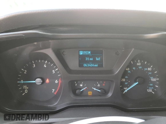 2016 Ford Transit z VIN 1FTBW2CG2GKA67130, wystawiony jako Copart lot #60861775 z przebiegiem 63 404 mil mil oraz Czysty tytuł • Clean title. Historia ofert i sprzedaży dostępna na DreamBid. Obrazek 9.