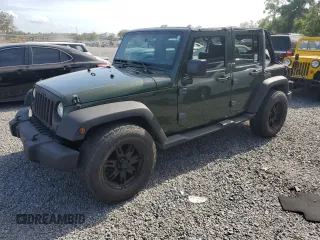 2008 Jeep Wrangler Unlimited X with VIN 1J4GB39108L608465, listed as a Copart auction lot 50949015 with 103,205 mi miles and Salvage Title. Bid and sale history available at DreamBid. Image 1.