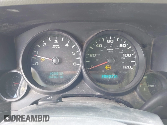 2007 Chevrolet Silverado 1500 LS with VIN 2GCEC13C071544988, listed as a IAAI auction lot 41908784 with 161,463 mi miles and . Bid and sale history available at DreamBid. Image 7.