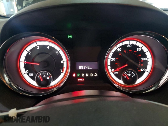 2019 Dodge Grand Caravan SE with VIN 2C4RDGBGXKR642345, listed as a Copart auction lot 51469465 with 89,348 mi miles and Salvage Title. Bid and sale history available at DreamBid. Image 9.