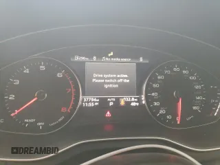 2021 Audi A4 S line Premium with VIN WAUDAAF41MA061966, listed as a Copart auction lot 48453555 with 37,794 mi miles and Salvage Title. Bid and sale history available at DreamBid. Image 9.