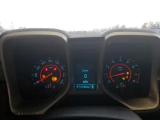 2014 Chevrolet Camaro LS with VIN 2G1FA1E32E9142842, listed as a Copart auction lot 50022865 with 127,353 mi miles and Salvage Title. Bid and sale history available at carsss.com. Image 9.