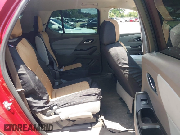 2018 Chevrolet Traverse LT Cloth with VIN 1GNERGKW0JJ170013, listed as a IAAI auction lot 42296444 with 107,786 mi miles and . Bid and sale history available at DreamBid. Image 8.