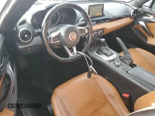 2017 FIAT 124 Spider Classica with VIN JC1NFAEK1H0107572, listed as a Copart auction lot 82452144 with 98,954 mi miles and Salvage title. Bid and sale history available at DreamBid. Image 8.