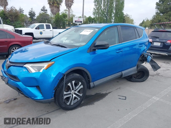 2018 Toyota RAV4 LE with VIN 2T3BFREV6JW740214, listed as a IAAI auction lot 42106349 with 105,831 mi miles and . Bid and sale history available at carsss.com. Image 19.