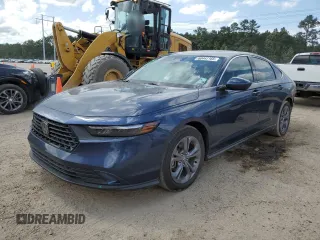 2024 Honda Accord EX with VIN 1HGCY1F3XRA075956, listed as a Copart auction lot 60447165 with 7,379 mi miles and Salvage title. Bid and sale history available at DreamBid. Image 1.
