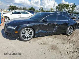 2014 Audi A7 3.0 TDI Prestige with VIN WAU2MAFC8EN078621, listed as a Copart auction lot 71978114 with 101,123 mi miles and Salvage Title. Bid and sale history available at carsss.com. Image 1.