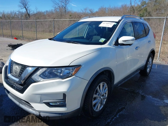 2017 Nissan Rogue S with VIN KNMAT2MT8HP608721, listed as a IAAI auction lot 41705227 with 147,480 mi miles and . Bid and sale history available at DreamBid. Image 2.