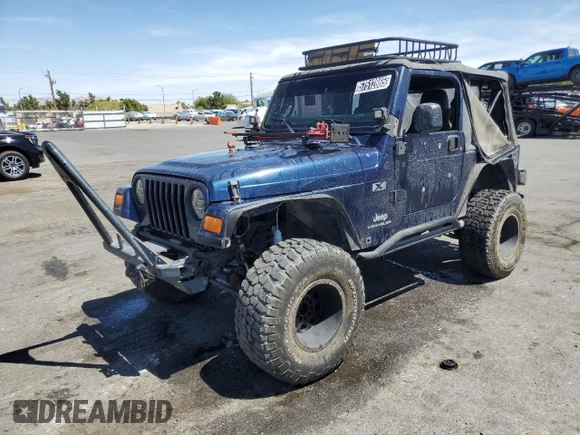 2004 Jeep Wrangler X with VIN 1J4FA39S64P721072, listed as a Copart auction lot 57512865 with Not provided miles and Clean title. Bid and sale history available at DreamBid. Image 1.