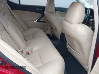 2008 Lexus IS with VIN JTHBK262085061532, listed as a IAAI auction lot 41931577 with 244,834 mi miles. Bid and sale history available at carsss.com. Image 8.