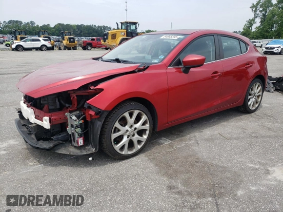 2016 Mazda 3 S Grand Touring z VIN JM1BM1N38G1298310, wystawiony jako Copart lot #54685205 z przebiegiem 70 102 mil mil oraz Szkoda całkowita • Salvage title. Historia ofert i sprzedaży dostępna na DreamBid. Obrazek 1.