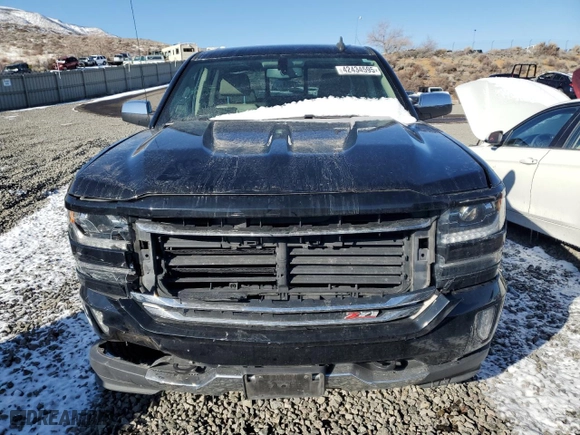 2018 Chevrolet Silverado 1500 LTZ with VIN 1GCVKSECXJZ271417, listed as a Copart auction lot 42434595 with 59,063 mi miles and Salvage Title. Bid and sale history available at carsss.com. Image 5.