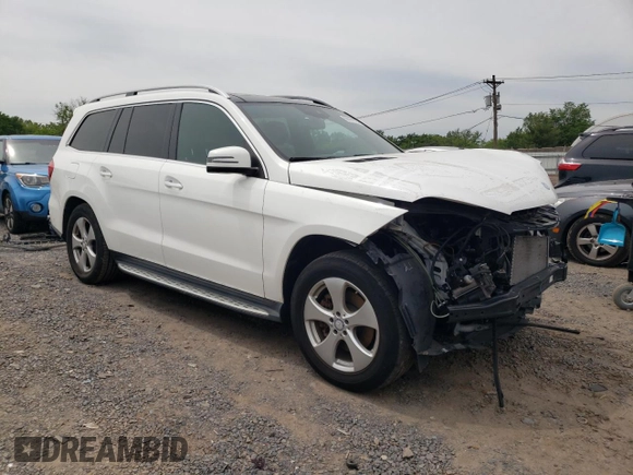 2017 Mercedes-Benz GLS 450 z VIN 4JGDF6EE4HA774258, wystawiony jako Copart lot #58191125 z przebiegiem 62 891 mil mil oraz Szkoda całkowita • Salvage title. Historia ofert i sprzedaży dostępna na DreamBid. Obrazek 4.