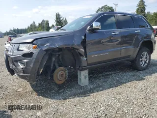 2015 Jeep Grand Cherokee High Altitude with VIN 1C4RJFCM7FC755708, listed as a Copart auction lot 61948175 with 121,659 mi miles and Salvage title. Bid and sale history available at DreamBid. Image 1.