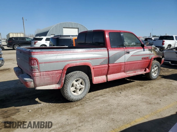 1997 Dodge 1500 with VIN 3B7HF13Z9VG751750, listed as a Copart auction lot 48537545 with Not Provided miles and Salvage Title. Bid and sale history available at DreamBid. Image 3.