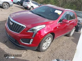 2021 Cadillac XT5 FWD Luxury with VIN 1GYKNAR45MZ182747, listed as a IAAI auction lot 41769515 with 54,753 mi miles. Bid and sale history available at carsss.com. Image 17.