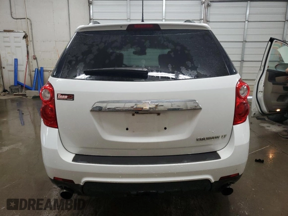 2014 Chevrolet Equinox LT with VIN 2GNFLBE30E6143858, listed as a Copart auction lot 53172675 with 117,284 mi miles and Salvage Title. Bid and sale history available at DreamBid. Image 6.