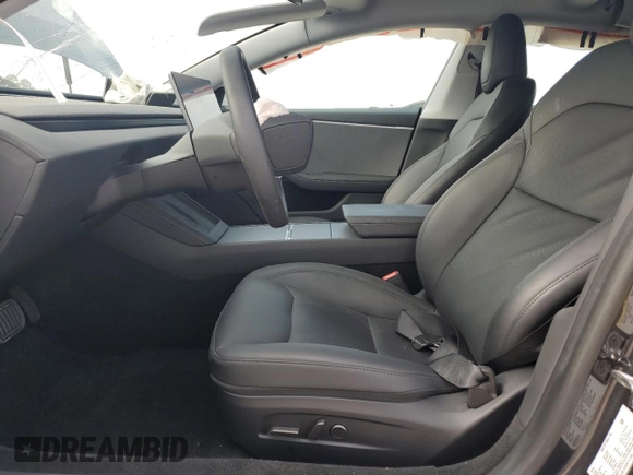 2024 Tesla Model 3 with VIN 5YJ3E1EA5RF741345, listed as a Copart auction lot 51535165 with 7,372 mi miles and Salvage Title. Bid and sale history available at DreamBid. Image 7.