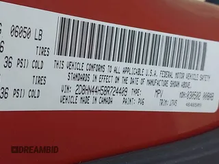 2008 Dodge Grand Caravan SE z VIN 2D8HN44H58R724409, wystawiony jako IAAI lot #42414474 z przebiegiem 122 712 mil mil oraz . Historia ofert i sprzedaży dostępna na DreamBid. Obrazek 9.