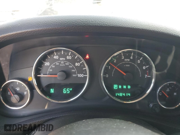 2013 Jeep Wrangler Unlimited Rubicon с VIN 1C4HJWFGXDL681294, выставлен на аукционе Copart как лот 58189305 с пробегом 148 414 миль миль и Списание • Salvage title. История ставок и продаж доступна на DreamBid. Изображение 9.