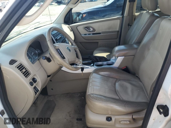 2006 Mercury Mariner Luxury with VIN 4M2CU571X6KJ18979, listed as a Copart auction lot 51033545 with 210,581 mi miles and Salvage title. Bid and sale history available at DreamBid. Image 7.