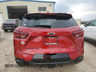 2025 Chevrolet Blazer RS with VIN 3GNKBKRS1SS103773, listed as a Copart auction lot 53402495 with 529 mi miles and Clean title. Bid and sale history available at DreamBid. Image 6.