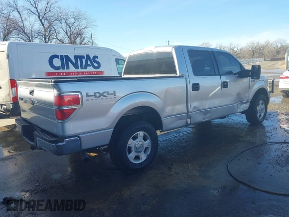 2011 Ford F-150 XLT with VIN 1FTFW1ET7BFC74071, listed as a IAAI auction lot 41646271 with 172,740 mi miles. Bid and sale history available at carsss.com. Image 4.