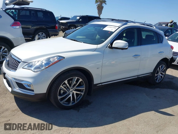 2017 Infiniti QX50 with VIN JN1BJ0RPXHM389985, listed as a IAAI auction lot 42002390 with 29,133 mi miles. Bid and sale history available at carsss.com. Image 15.