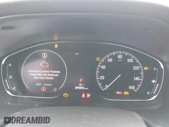 2019 Honda Accord Sport with VIN 1HGCV1F37KA008438, listed as a IAAI auction lot 41840666 with 99,895 mi miles and . Bid and sale history available at DreamBid. Image 7.