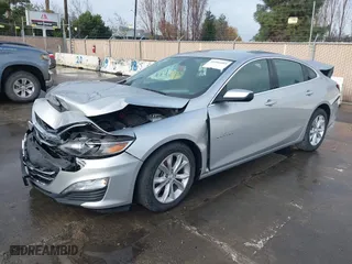 2020 Chevrolet Malibu LT with VIN 1G1ZD5STXLF041245, listed as a IAAI auction lot 41166093 with NaN miles. Bid and sale history available at carsss.com. Image 18.