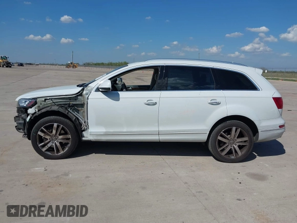 2014 Audi Q7 3.0T Premium Plus with VIN WA1LGAFE9ED020288, listed as a IAAI auction lot 41870658 with 108,816 mi miles. Bid and sale history available at carsss.com. Image 14.