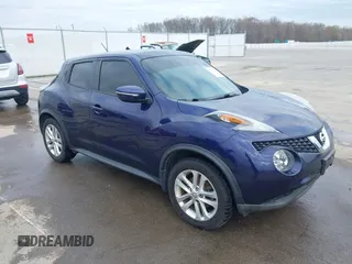 2016 Nissan Juke S with VIN JN8AF5MV6GT652981, listed as a IAAI auction lot 41938105 with 56,257 mi miles and . Bid and sale history available at DreamBid. Image 1.