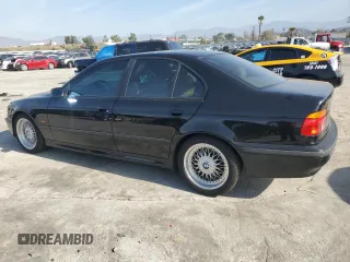 2000 BMW 5 Series 528iA with VIN WBADM6349YGU04874, listed as a Copart auction lot 45578875 with 89,674 mi miles and Salvage Title. Bid and sale history available at carsss.com. Image 2.
