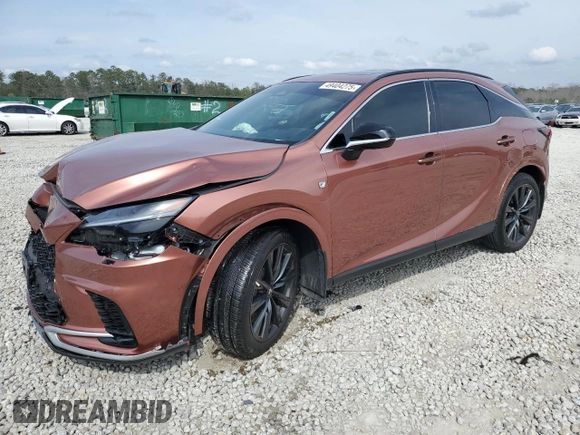 2024 Lexus RX with VIN 2T2BAMCAXRC047052, listed as a Copart auction lot 49404275 with 19,974 mi miles and Salvage Title. Bid and sale history available at carsss.com. Image 1.