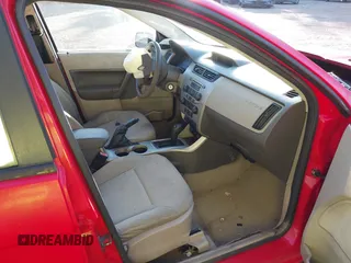 2008 Ford Focus S with VIN 1FAHP34N68W210722, listed as a IAAI auction lot 40556454 with 222,106 mi miles. Bid and sale history available at carsss.com. Image 5.