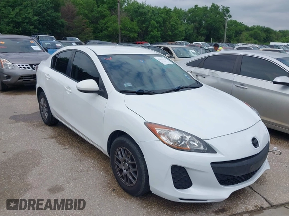 2013 Mazda Mazda3 i Sport with VIN JM1BL1U70D1776657, listed as a IAAI auction lot 42131274 with 133,362 mi miles. Bid and sale history available at carsss.com. Image 1.