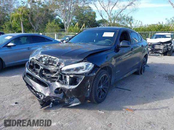 2018 BMW X6 sDrive35i with VIN 5UXKU0C5XJ0G80724, listed as a IAAI auction lot 41274338 with 122,696 mi miles. Bid and sale history available at carsss.com. Image 17.