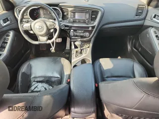 2015 Kia Optima SX Turbo with VIN 5XXGR4A65FG407317, listed as a Copart auction lot 62921025 with 68,501 mi miles and Clean title. Bid and sale history available at DreamBid. Image 8.
