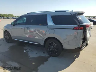 2024 Kia Carnival SX with VIN KNDNE5H30R6366991, listed as a Copart auction lot 71465904 with 18,781 mi miles and Salvage Title. Bid and sale history available at carsss.com. Image 2.