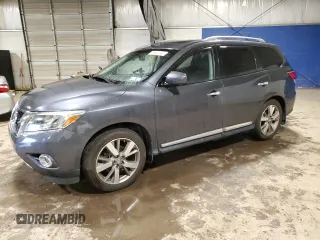 2014 Nissan Pathfinder SL z VIN 5N1AR2MMXEC647719, wystawiony jako Copart lot #58005645 z przebiegiem 108 758 mil mil oraz Czysty tytuł • Clean title. Historia ofert i sprzedaży dostępna na DreamBid. Obrazek 1.