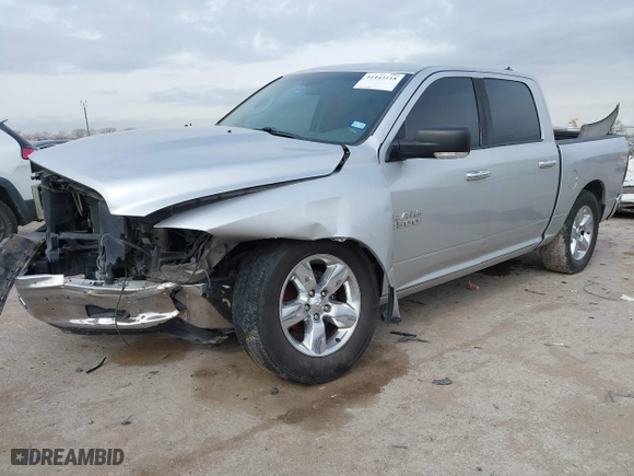 2017 Ram 1500 Big Horn with VIN 1C6RR7LG2HS527544, listed as a IAAI auction lot 41443118 with 136,155 mi miles. Bid and sale history available at carsss.com. Image 2.