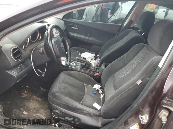 2010 Mazda 6 i Touring Plus with VIN 1YVHZ8CH5A5M08100, listed as a Copart auction lot 85279594 with 179,753 mi miles and Salvage title. Bid and sale history available at DreamBid. Image 7.