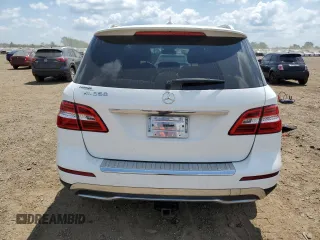 2014 Mercedes-Benz M 350 with VIN 4JGDA5JB2EA295787, listed as a Copart auction lot 58565795 with 193,576 mi miles and Salvage title. Bid and sale history available at DreamBid. Image 6.