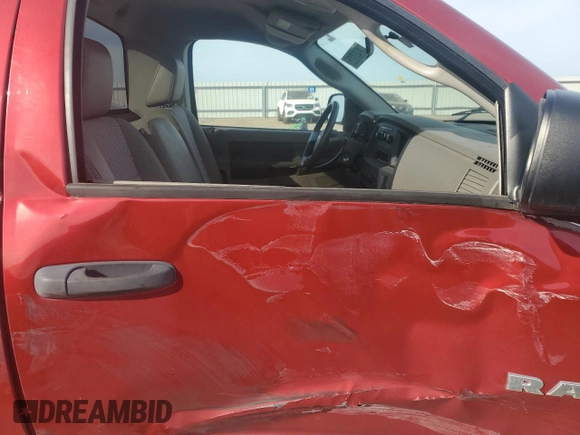 2008 Dodge 1500 ST with VIN 1D7HA16K88J178121, listed as a Copart auction lot 49437225 with 32,938 mi miles and Salvage Title. Bid and sale history available at DreamBid. Image 10.