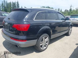 2013 Audi Q7 Premium Plus with VIN WA1LGAFE7DD000152, listed as a IAAI auction lot 42520904 with 137,516 mi miles and . Bid and sale history available at DreamBid. Image 4.